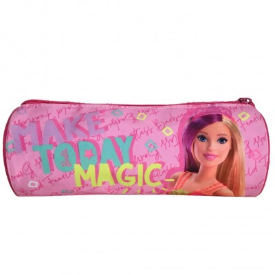 Κασετίνα Βαρελάκι Barbie 23x8cm Barbie 1010E-1453