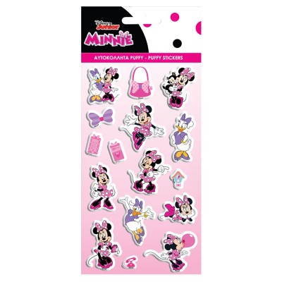 Αυτοκόλλητα Puffy Minnie 22x10cm Disney 000562871