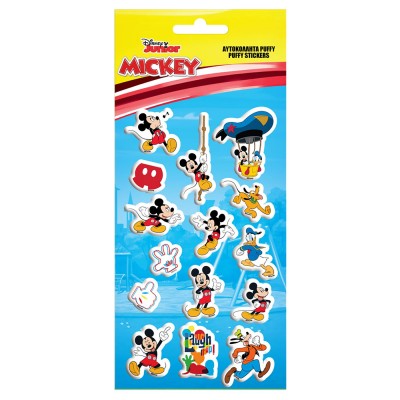 Αυτοκόλλητα Puffy Mickey 22x10cm Disney 000562874