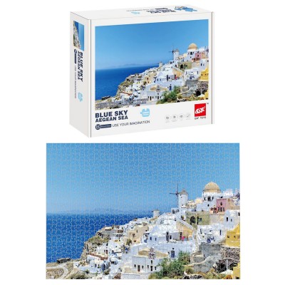 Παζλ 1000 τεμ Αιγαίο Πέλαγος Blue sky 25x20x5cm ToyMarkt 891774 Παζλ 1000 τεμ Αιγαίο Πέλαγος Blue sky 25x20x5cm ToyMarkt 891774