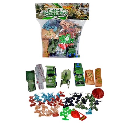 Στρατιωτάκια σε Σακουλάκι Armor Action b 25x27x9cm ToyMarkt 913257