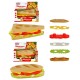 Hamburger diy σε Κουτί 15x12x7cm ToyMarkt 971189 Hamburger diy σε Κουτί 15x12x7cm ToyMarkt 971189