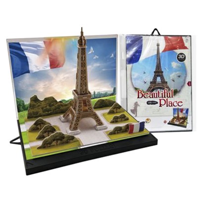 Μικρό Παζλ 3d Πύργος Άιφελ 23 τεμ 16x23cm ToyMarkt 891561 Μικρό Παζλ 3d Πύργος Άιφελ 23 τεμ 16x23cm ToyMarkt 891561