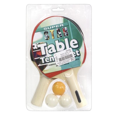 Ρακέτες + 3 Μπαλάκια Πιγκ-Πογκ 17x25cm ToyMarkt 912241 Ρακέτες + 3 Μπαλάκια Πιγκ-Πογκ 17x25cm ToyMarkt 912241