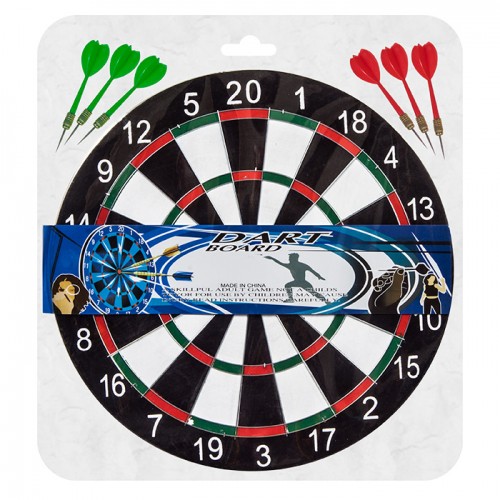 Στόχος Μεγάλος 41cm & 6 Βέλη ø40cm ToyMarkt 912523