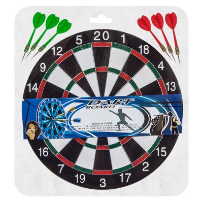 Στόχος Μεσαίος & 6 Βέλη Στόχος=37cm ToyMarkt 911013