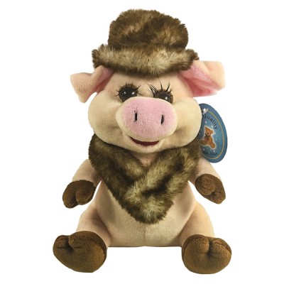 Γουρουνίτσα με Καπέλο και Γουνάκι 17cm ToyMarkt 99430 Γουρουνίτσα με Καπέλο και Γουνάκι 17cm ToyMarkt 99430