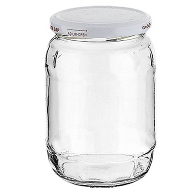 Βάζο Γυάλινο 720ml 720ml 13,5x9,3cm Homie 100228 Βάζο Γυάλινο 720ml 720ml 13,5x9,3cm Homie 100228
