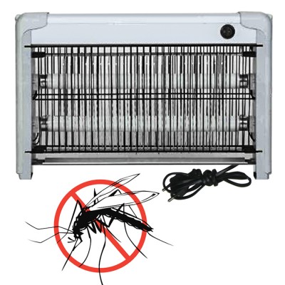 Εντομοπαγίδα 2 Λάμπες LED 38x24x5cm Homie 101571 Εντομοπαγίδα 2 Λάμπες LED 38x24x5cm Homie 101571