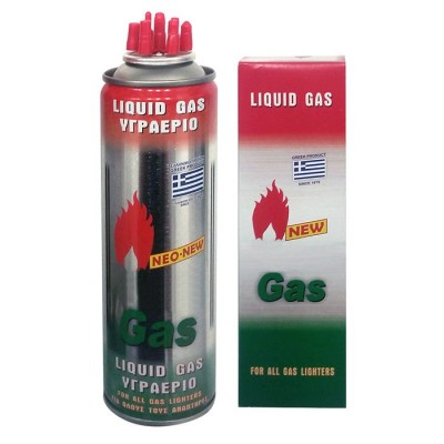 Αέριο Αναπτήρων 250ml, 140g net Vam