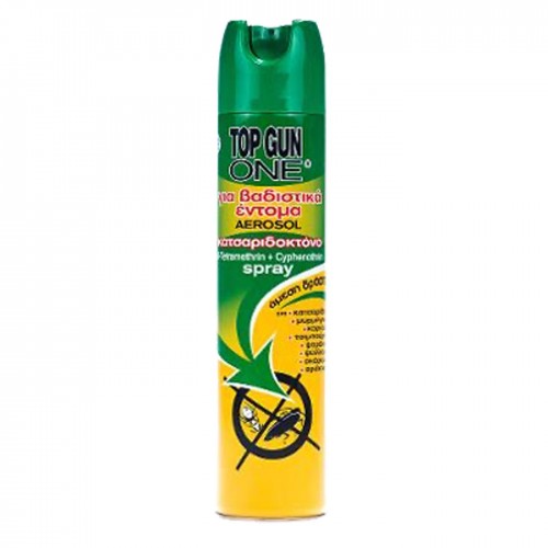 Κατσαριδοκτόνο Spray top gun 300ml Top Gun
