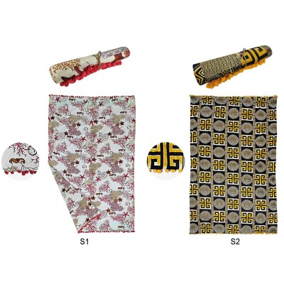 Παρεό Βαμβακερό με pom pom 90x160cm SummerTiempo 622720 Παρεό Βαμβακερό με pom pom 90x160cm SummerTiempo 622720