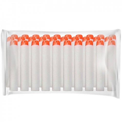Σετ 50 Μαλακές Σφαίρες Λευκές 7,5cm ToyMarkt 88803