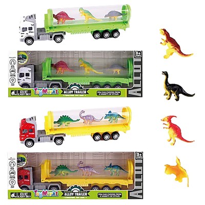 Μεταλλική Νταλίκα Friction & Δεινόσαυροι 30x11x5cm ToyMarkt 902270 Μεταλλική Νταλίκα Friction & Δεινόσαυροι 30x11x5cm ToyMarkt 902270