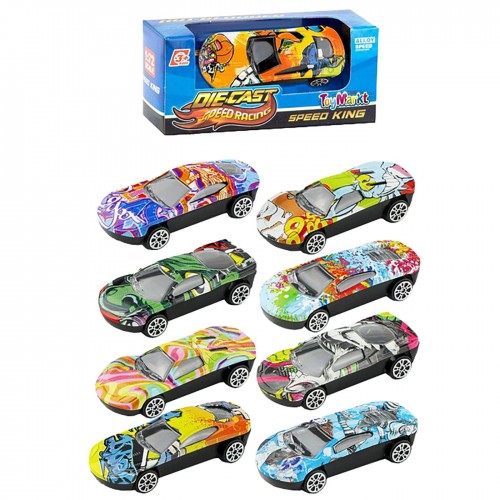 Αυτοκινητάκι die Cast Free Wheels Πολύχρωμο 9x4x3,5cm ToyMarkt 913396