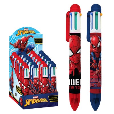 Στυλό 6 Χρωμάτων Spiderman Spiderman Στυλό 6 Χρωμάτων Spiderman Spiderman
