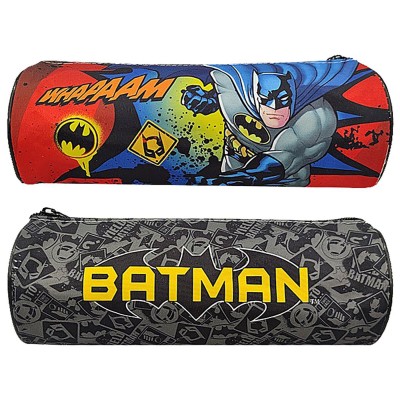 Κασετίνα Βαρελάκι Batman 23x8cm Warner Bros Κασετίνα Βαρελάκι Batman 23x8cm Warner Bros
