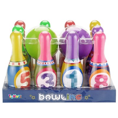 Μπόουλινγκ 15cm, Μπάλες 8cm 26x16x19cm ToyMarkt 913405 Μπόουλινγκ 15cm, Μπάλες 8cm 26x16x19cm ToyMarkt 913405