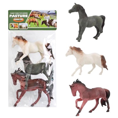 Σετ 3 Άλογα 16cm σε Σακούλα 16x27x3cm ToyMarkt 913435 Σετ 3 Άλογα 16cm σε Σακούλα 16x27x3cm ToyMarkt 913435