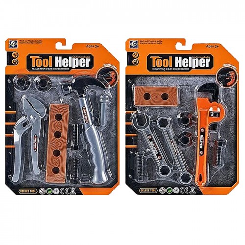 Εργαλεία 8 τεμ Μικρή Καρτέλα 32x23cm ToyMarkt 913452