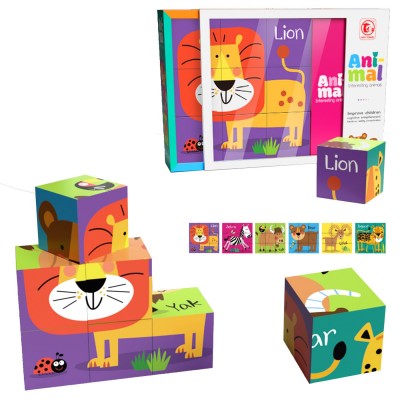 Κύβοι 9 Τεμ,6 σε 1, Ζωάκια 26x20x7cm ToyMarkt 95438 Κύβοι 9 Τεμ,6 σε 1, Ζωάκια 26x20x7cm ToyMarkt 95438
