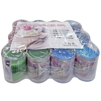 Cup Cake Φορμάκια πακ=100 τεμ ø8cm Homie 1011076 Cup Cake Φορμάκια πακ=100 τεμ ø8cm Homie 1011076