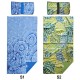 Πετσέτα Θαλάσσης Τυπωμένη Suede Μικροίνες 85x160cm  ~245gr SummerTiempo 622960