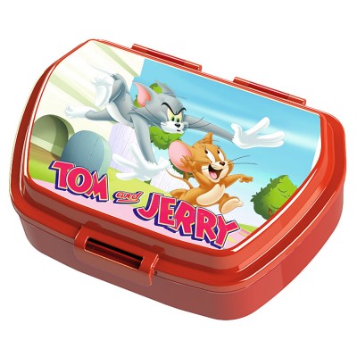 Δοχείο Πλαστικό Φαγητού tom and Jerry 18x13.5x5.5cm Warner Bros LB-TJ-001 Δοχείο Πλαστικό Φαγητού tom and Jerry 18x13.5x5.5cm Warner Bros LB-TJ-001