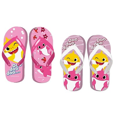 Σαγιονάρες Παιδικές Κοριτσιών Baby Shark 4 Ζευ (23-25) + 4 Ζευ (26-27) + 4 Ζευ (28-30) Baby Shark SK13693
