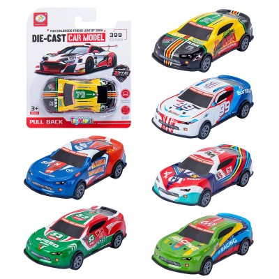 Super car Pull Back σε Καρτέλα 14x16x3cm ToyMarkt 902332