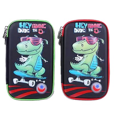 Κασετίνα 3d Μεγάλη Δεινόσαυρος με Skate 23x13x4,5cm JustNote 703216