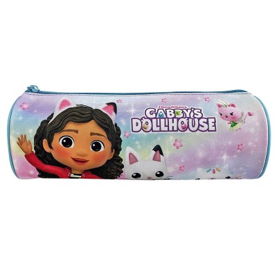 Κασετίνα Βαρελάκι Gabby's Dollhouse 23x8cm Gabbys Dollhouse