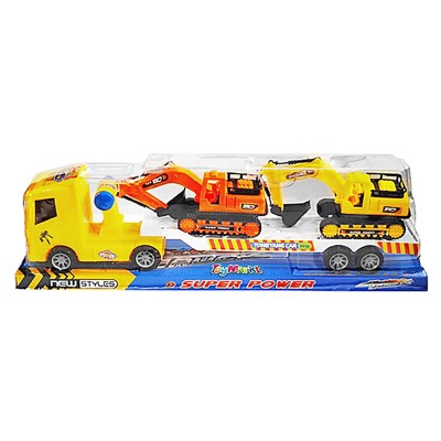 Νταλίκα Μεγάλη Friction & 2 Δομικά 55x16x11cm ToyMarkt 902342 Νταλίκα Μεγάλη Friction & 2 Δομικά 55x16x11cm ToyMarkt 902342