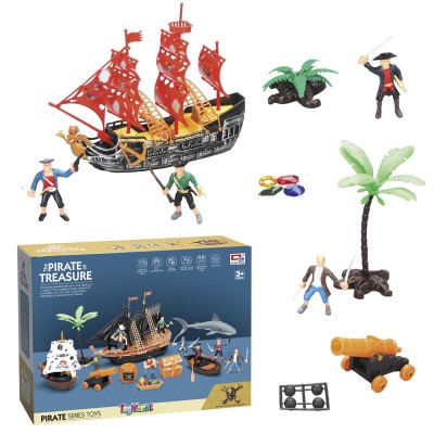 Πειρατικό Καράβι & Πειρατές 29x22x9cm ToyMarkt 913518 Πειρατικό Καράβι & Πειρατές 29x22x9cm ToyMarkt 913518