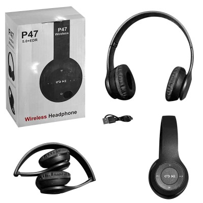 Ακουστικά Bluetooth Μαύρα Μεγάλα Αναδιπλούμενα Homie 108486 Ακουστικά Bluetooth Μαύρα Μεγάλα Αναδιπλούμενα Homie 108486
