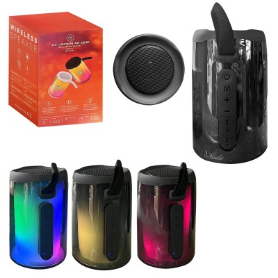 Ηχείο Bluetooth Αλλάζει Χρώματα 12,5x8cm Homie 108489 Ηχείο Bluetooth Αλλάζει Χρώματα 12,5x8cm Homie 108489