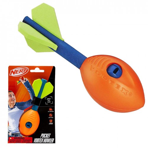 Nerf Sports Μπάλα Πύραυλος Pocket Vortex Howler 17x ø5,5cm ToyMarkt 913507