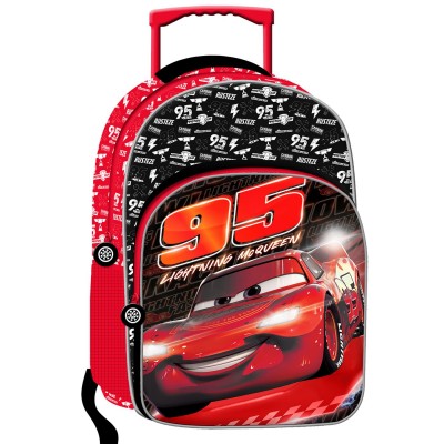 Τσάντα Τρόλευ Δημοτικού Cars 43x31x18cm Disney Τσάντα Τρόλευ Δημοτικού Cars 43x31x18cm Disney
