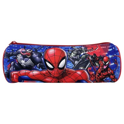 Κασετίνα Βαρελάκι Spiderman 23x8cm Spiderman 1010E-1406 Κασετίνα Βαρελάκι Spiderman 23x8cm Spiderman 1010E-1406