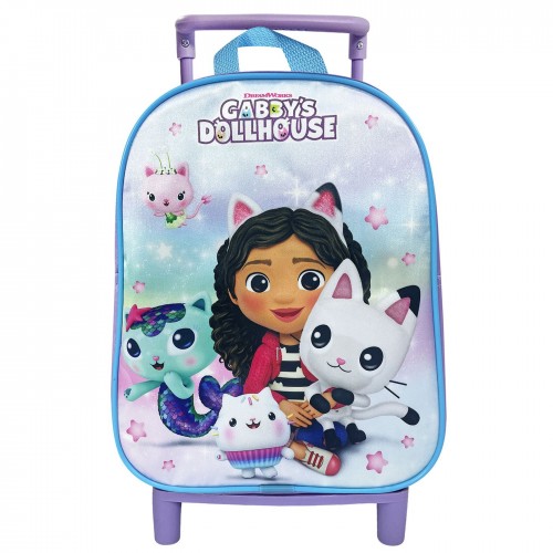 Τσάντα Τρόλεϋ Νηπίου Ανατομική Gabby 's Dollhouse 29cm Gabbys Dollhouse