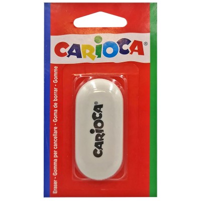 Γόμα Λευκή Carioca Blister 5x3cm Carioca 40142 Γόμα Λευκή Carioca Blister 5x3cm Carioca 40142