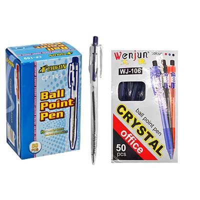Στυλό Διάφανο Κλιπ Ballpoint Μπλε 0,8mm JustNote 80287 Στυλό Διάφανο Κλιπ Ballpoint Μπλε 0,8mm JustNote 80287