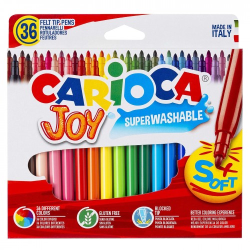 Μαρκαδόροι Carioca joy 2,8mm σετ=36χρωματα  Carioca 40616