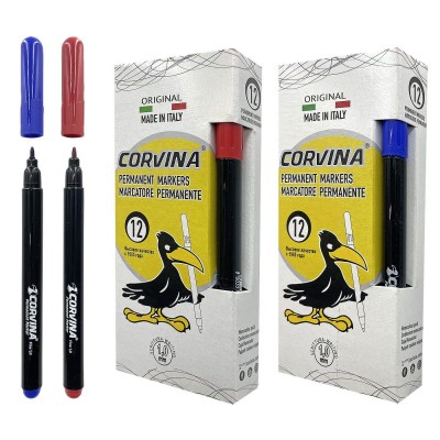 Μαρκαδοράκι Ανεξίτηλο Corvina 1mm Carioca 42953-01 Μαρκαδοράκι Ανεξίτηλο Corvina 1mm Carioca 42953-01