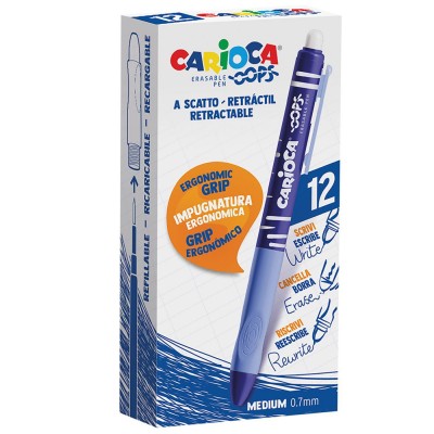 Στυλό που Σβήνει με Γόμα Τζελ 0.7mm Carioca 43043/02 Στυλό που Σβήνει με Γόμα Τζελ 0.7mm Carioca 43043/02