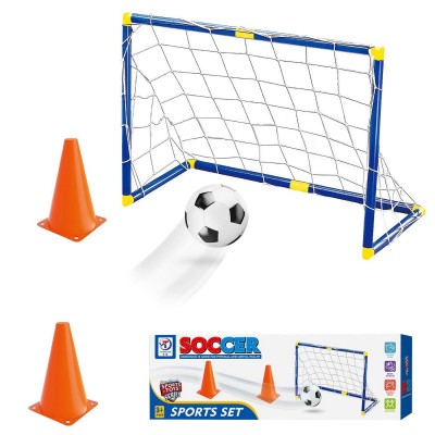 Ποδοσφαιρικό Τέρμα με Κώνους 38x12x12cm ToyMarkt 913542 Ποδοσφαιρικό Τέρμα με Κώνους 38x12x12cm ToyMarkt 913542
