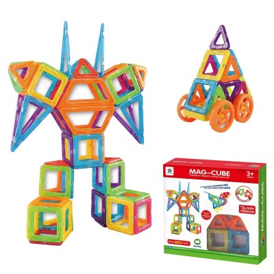 Μαγνητικά Τουβλάκια Μικρό σετ 20x20x6cm ToyMarkt 95445
