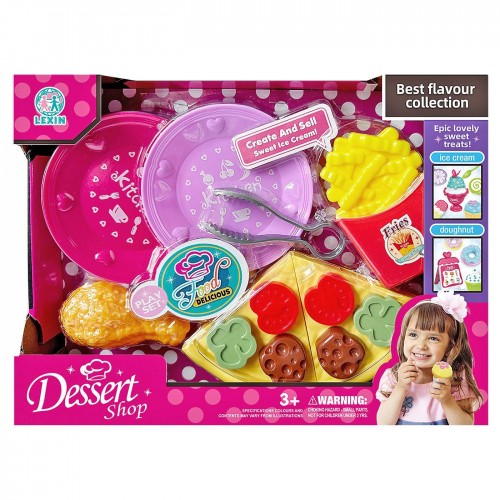 Dessert Shop Πίτσα & Πατάτες 27x20x4cm ToyMarkt 971285