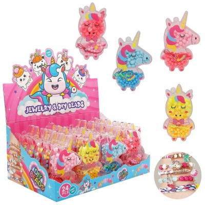 Σετ Χάντρες σε Θήκη-Μονόκερο Ύψος 13cm ToyMarkt 971299