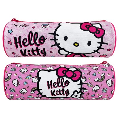 Κασετίνα Βαρελάκι Hello Kitty 23x8cm JustNote 703538
